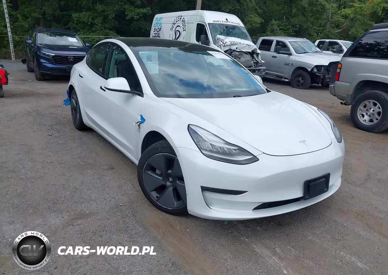 2021 Tesla Model 3 Standard Range Plus Rear-Wheel Drive VIN:5YJ3E1EA3MF848614 - 1