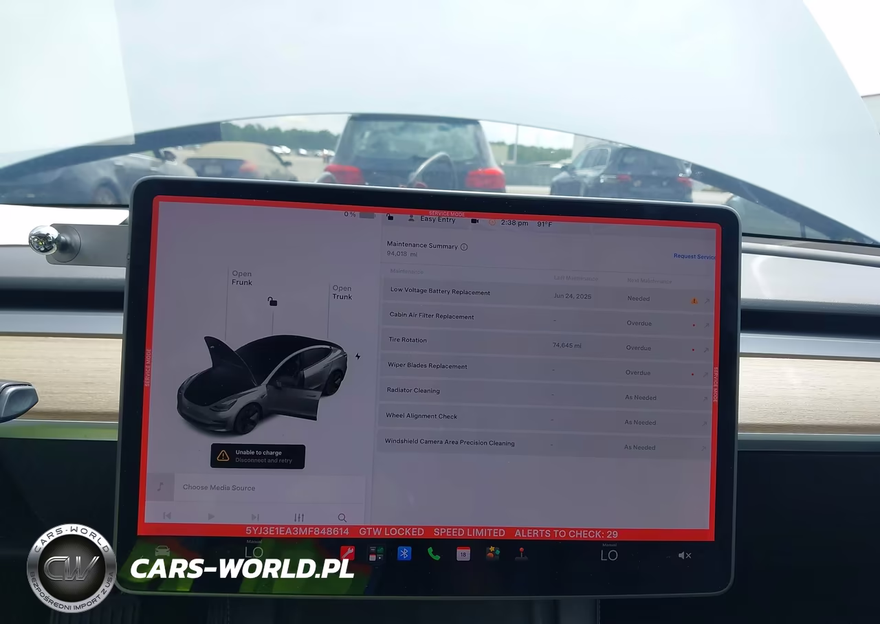 2021 Tesla Model 3 Standard Range Plus Rear-Wheel Drive VIN:5YJ3E1EA3MF848614 - 18