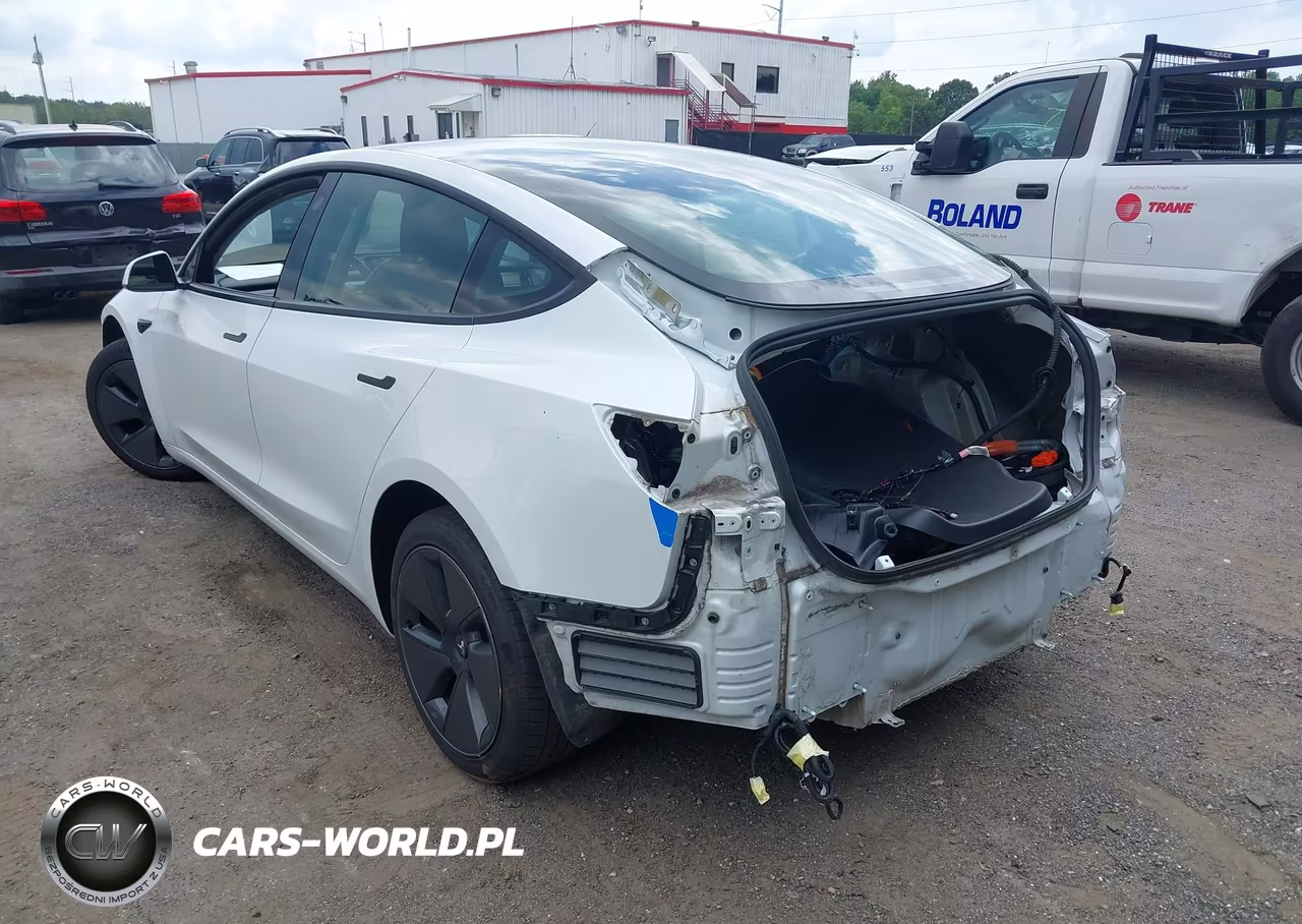 2021 Tesla Model 3 Standard Range Plus Rear-Wheel Drive VIN:5YJ3E1EA3MF848614 - 3