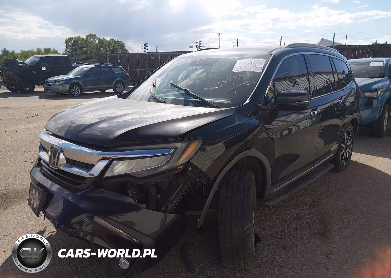 2019 Honda Pilot Touring VIN:5FNYF6H99KB036782 - 2