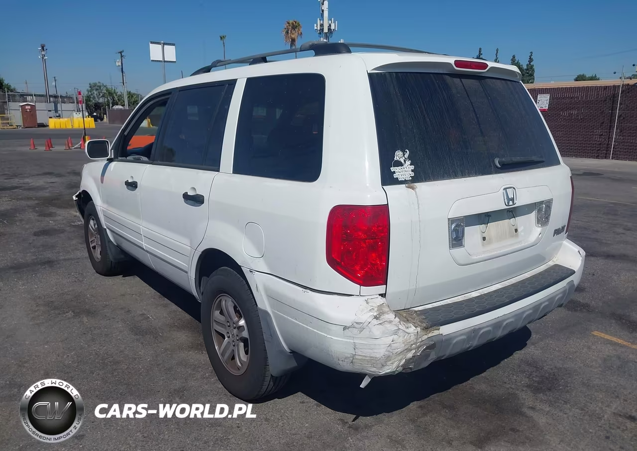 2005 Honda Pilot Ex-L VIN:2HKYF18545H524320 - 3