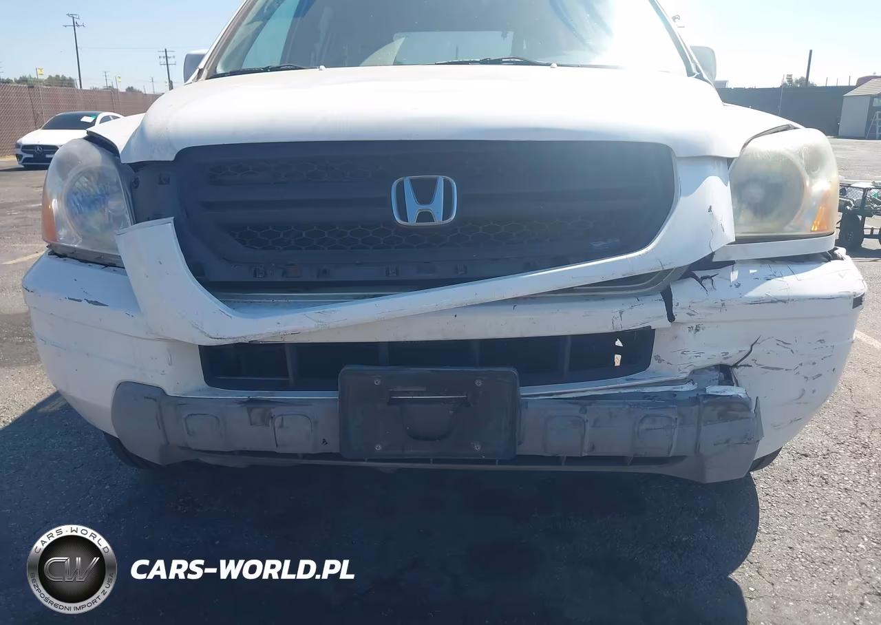 2005 Honda Pilot Ex-L VIN:2HKYF18545H524320 - 6