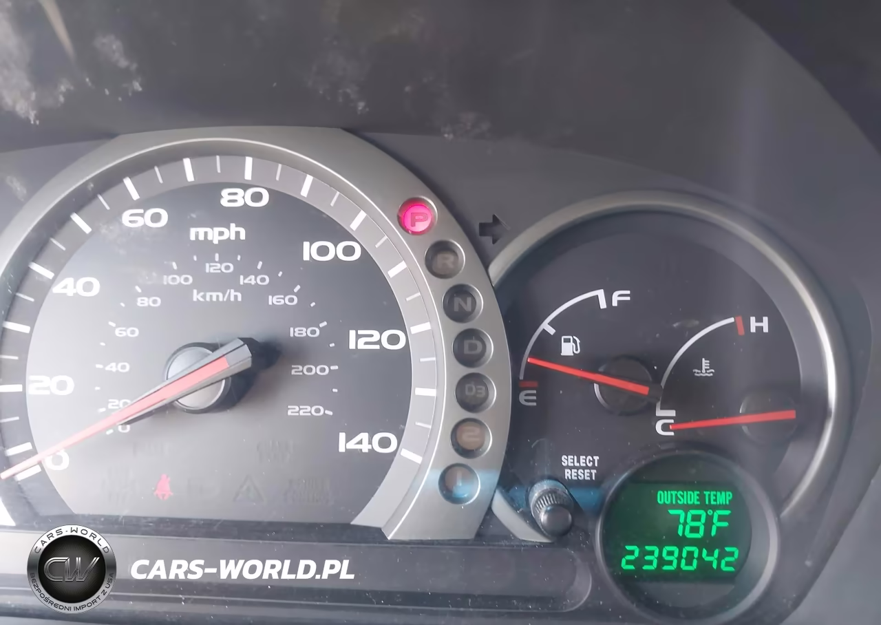 2005 Honda Pilot Ex-L VIN:2HKYF18545H524320 - 7