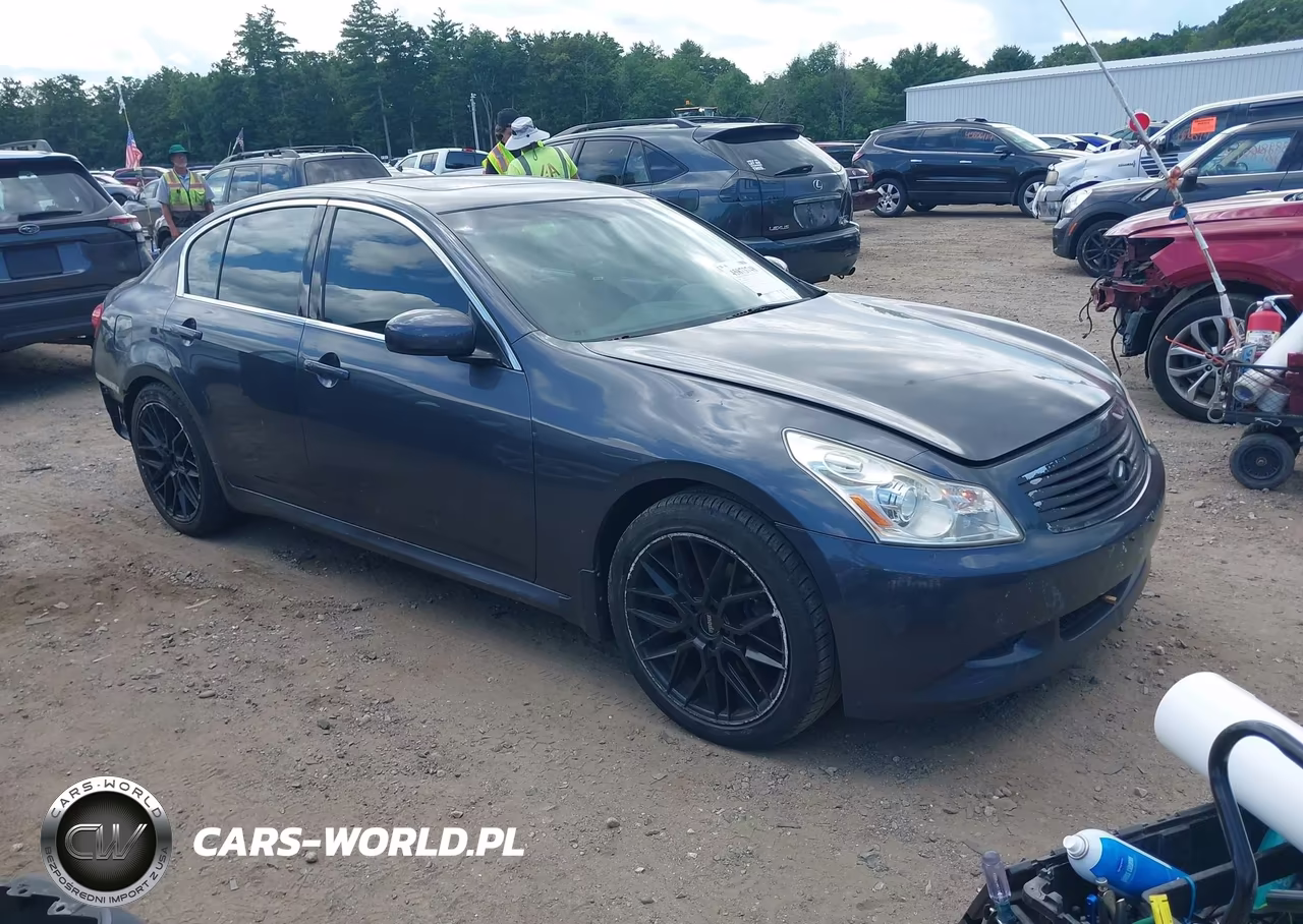 2008 Infiniti G35X VIN:JNKBV61F08M267853 - 1
