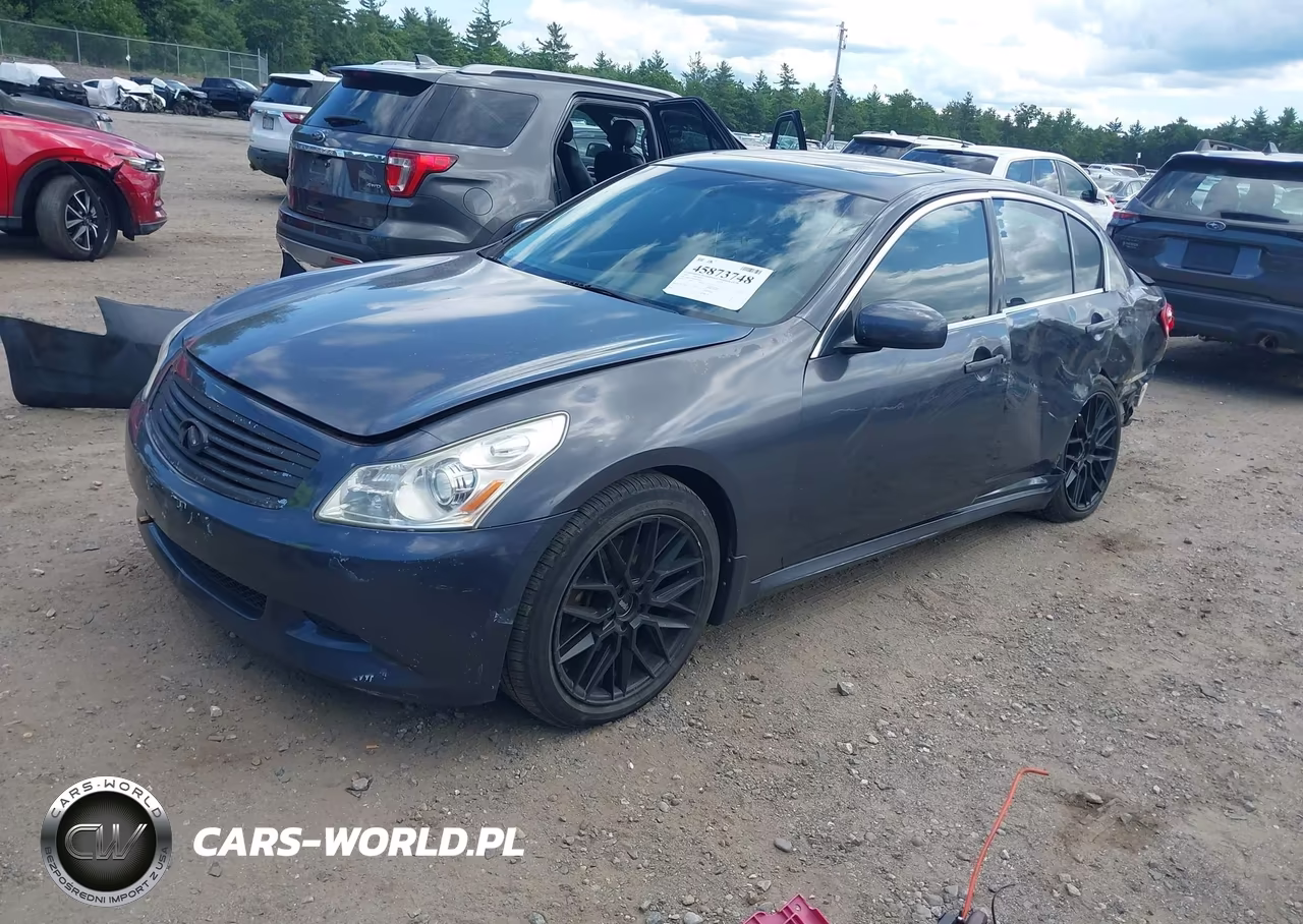 2008 Infiniti G35X VIN:JNKBV61F08M267853 - 2