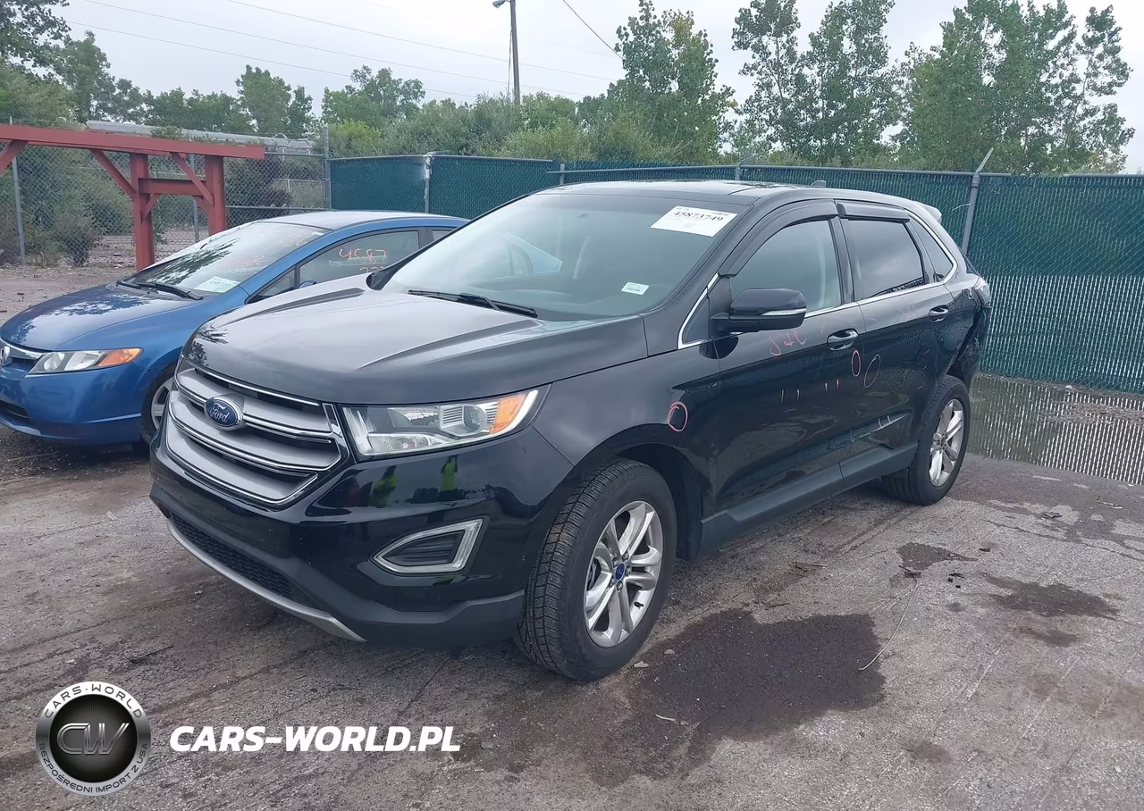 2017 Ford Edge Sel VIN:2FMPK4J85HBC67662 - 2