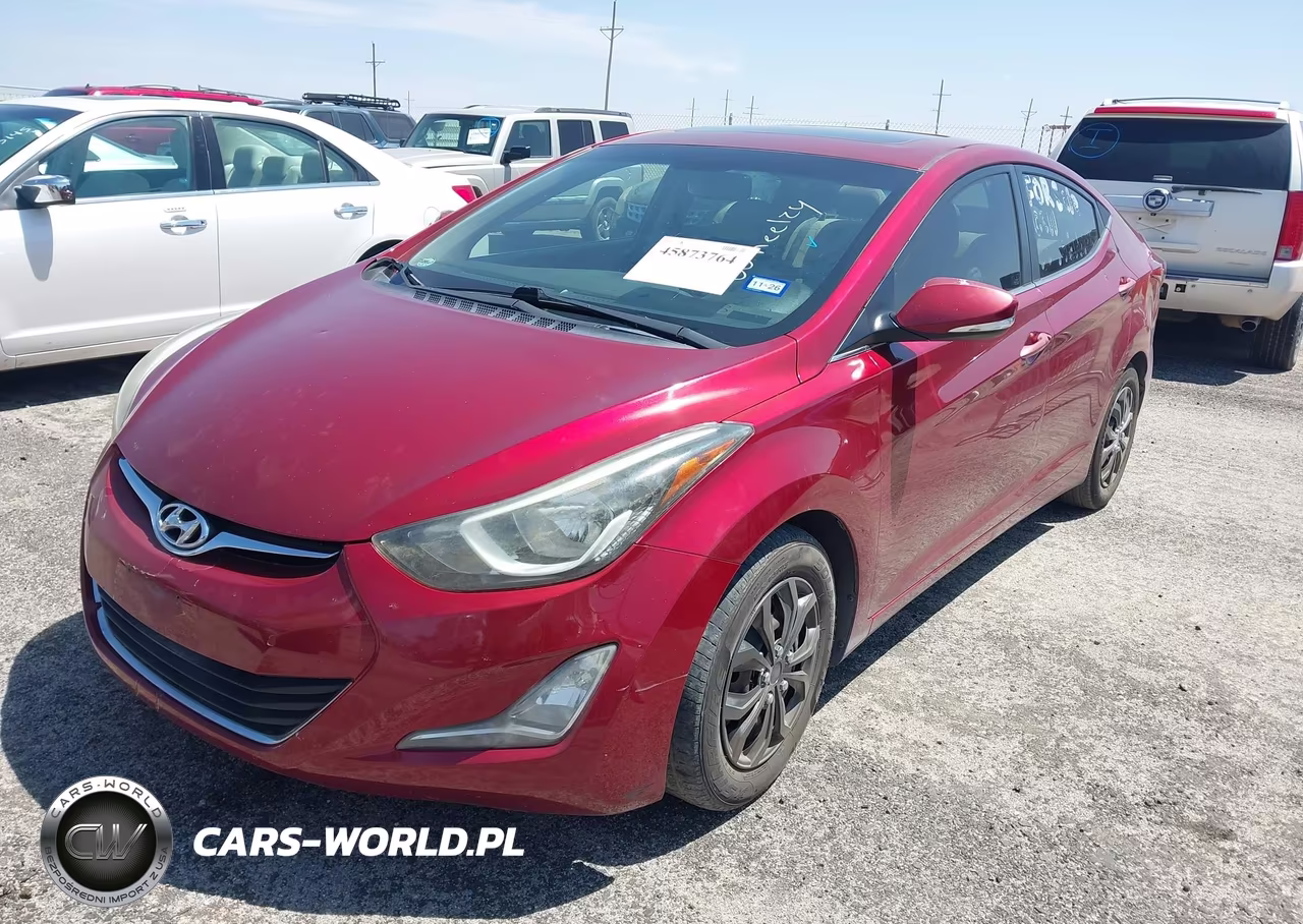 2016 Hyundai Elantra Value Edition VIN:5NPDH4AE8GH708182 - 2