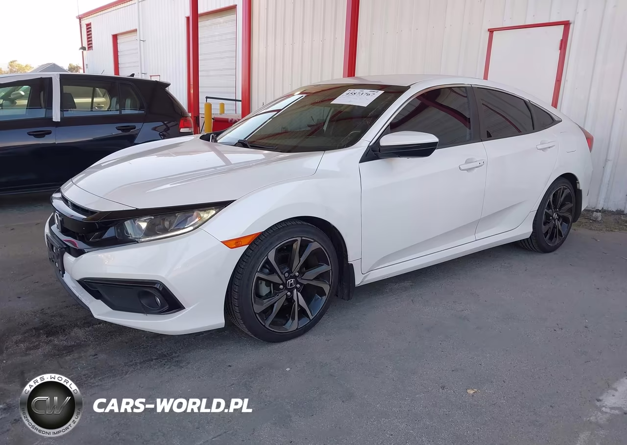 2020 Honda Civic Sport VIN:2HGFC2F80LH543750 - 2