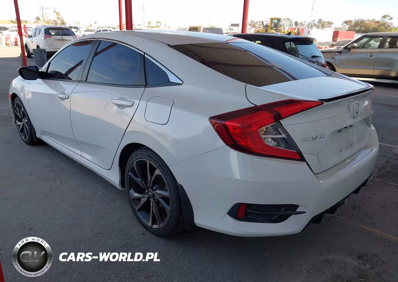 2020 Honda Civic Sport VIN:2HGFC2F80LH543750 - 3
