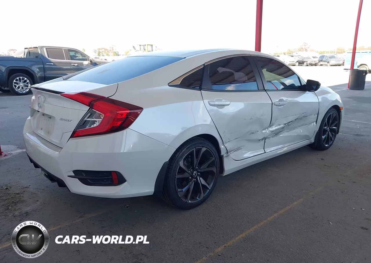 2020 Honda Civic Sport VIN:2HGFC2F80LH543750 - 4
