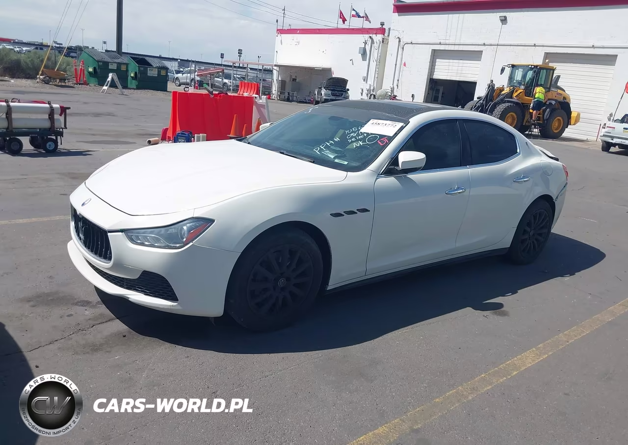 2014 Maserati Ghibli VIN:ZAM57XSA8E1105625 - 2
