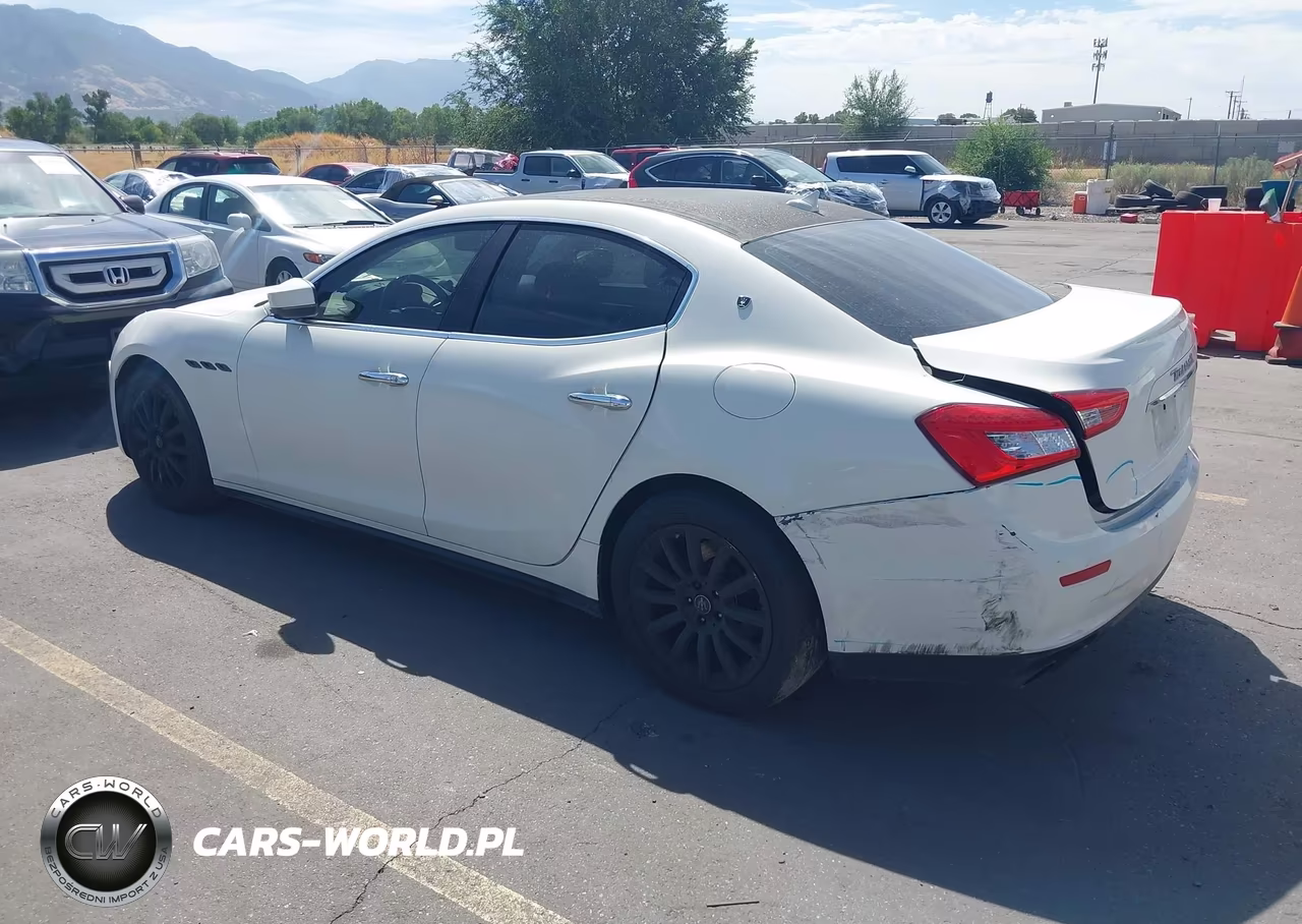 2014 Maserati Ghibli VIN:ZAM57XSA8E1105625 - 3