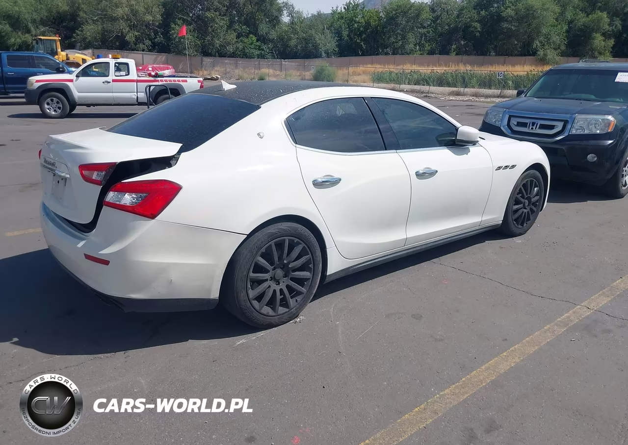 2014 Maserati Ghibli VIN:ZAM57XSA8E1105625 - 4