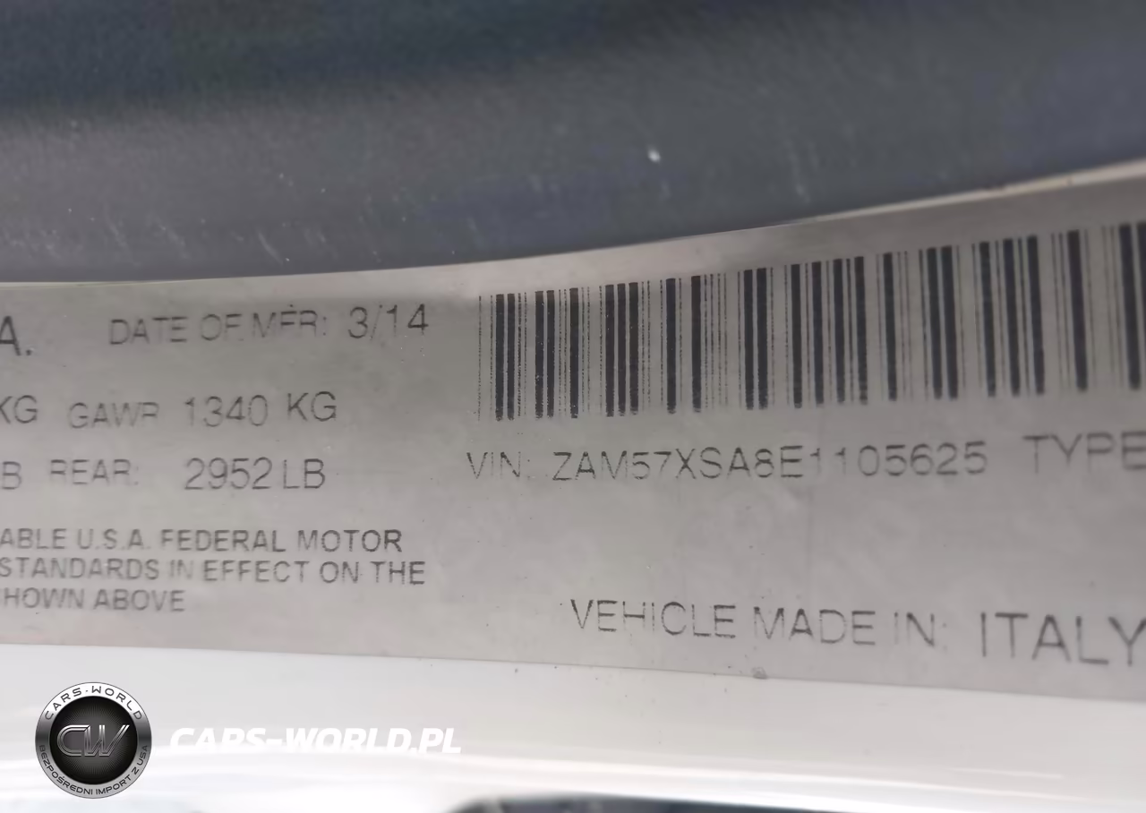 2014 Maserati Ghibli VIN:ZAM57XSA8E1105625 - 9