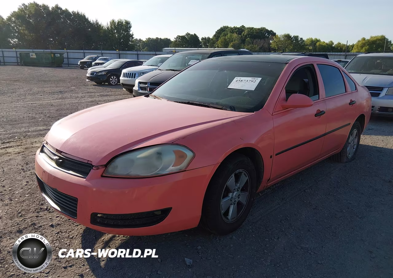 2008 Chevrolet Impala Lt VIN:2G1WT55NX89177829 - 2