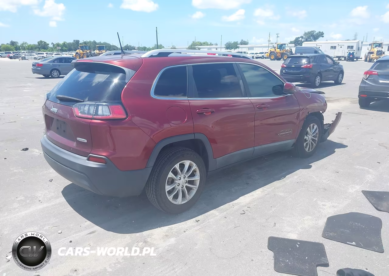 2019 Jeep Cherokee Latitude Fwd VIN:1C4PJLCB1KD439147 - 4