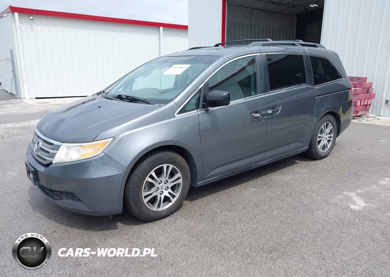 2011 Honda Odyssey Ex-L VIN:5FNRL5H60BB081381 - 2