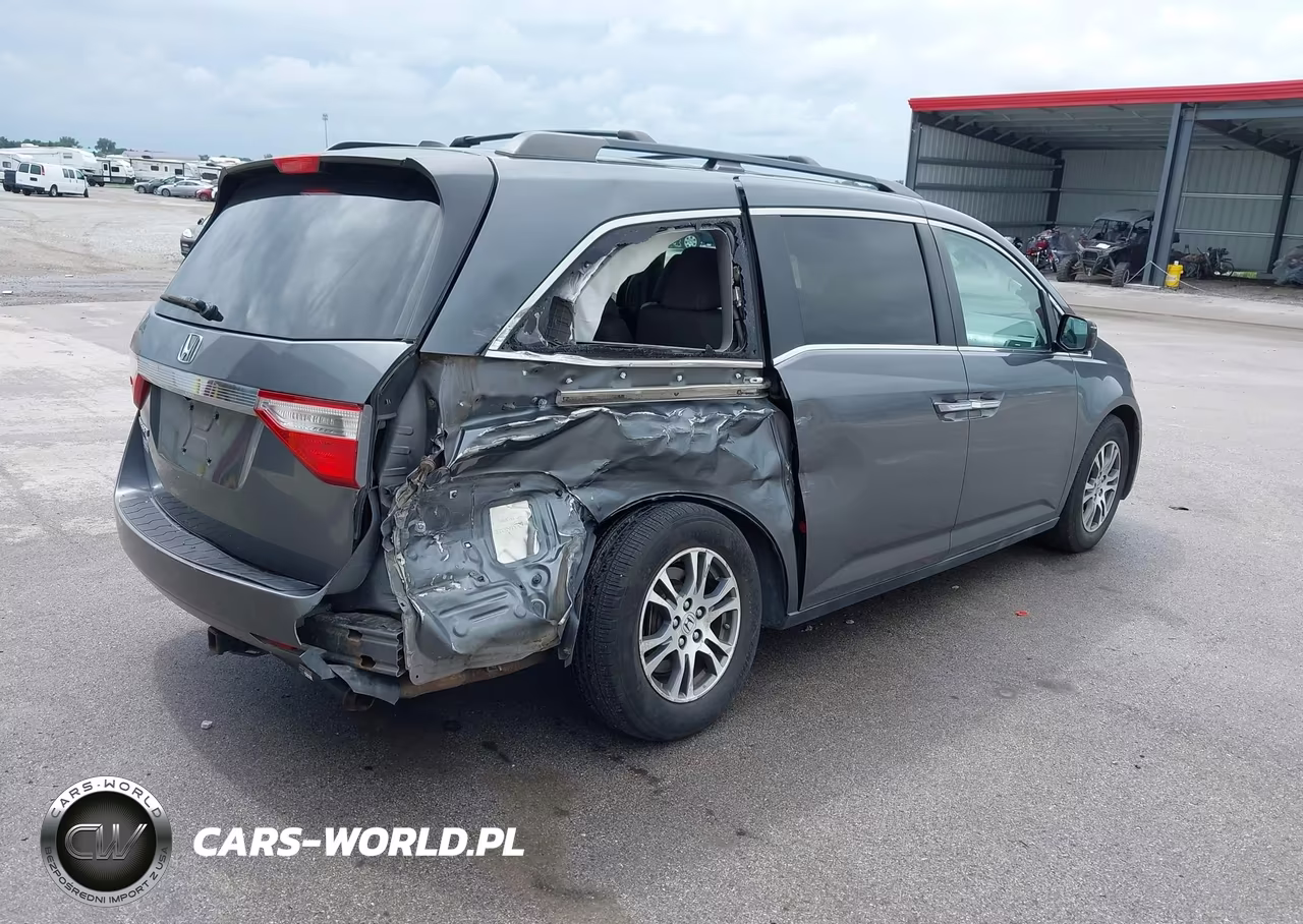 2011 Honda Odyssey Ex-L VIN:5FNRL5H60BB081381 - 4