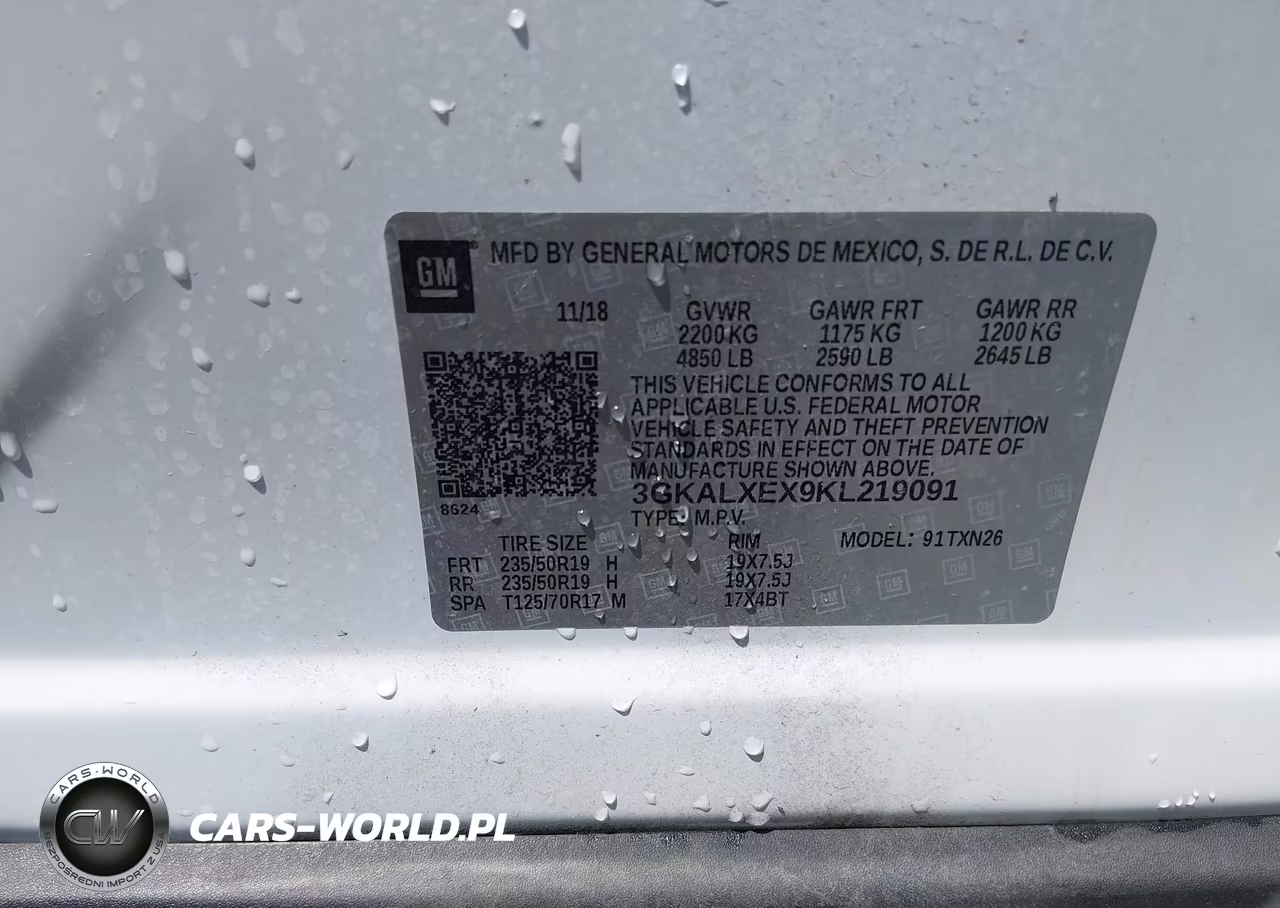 2019 GMC Terrain Denali VIN:3GKALXEX9KL219091 - 9