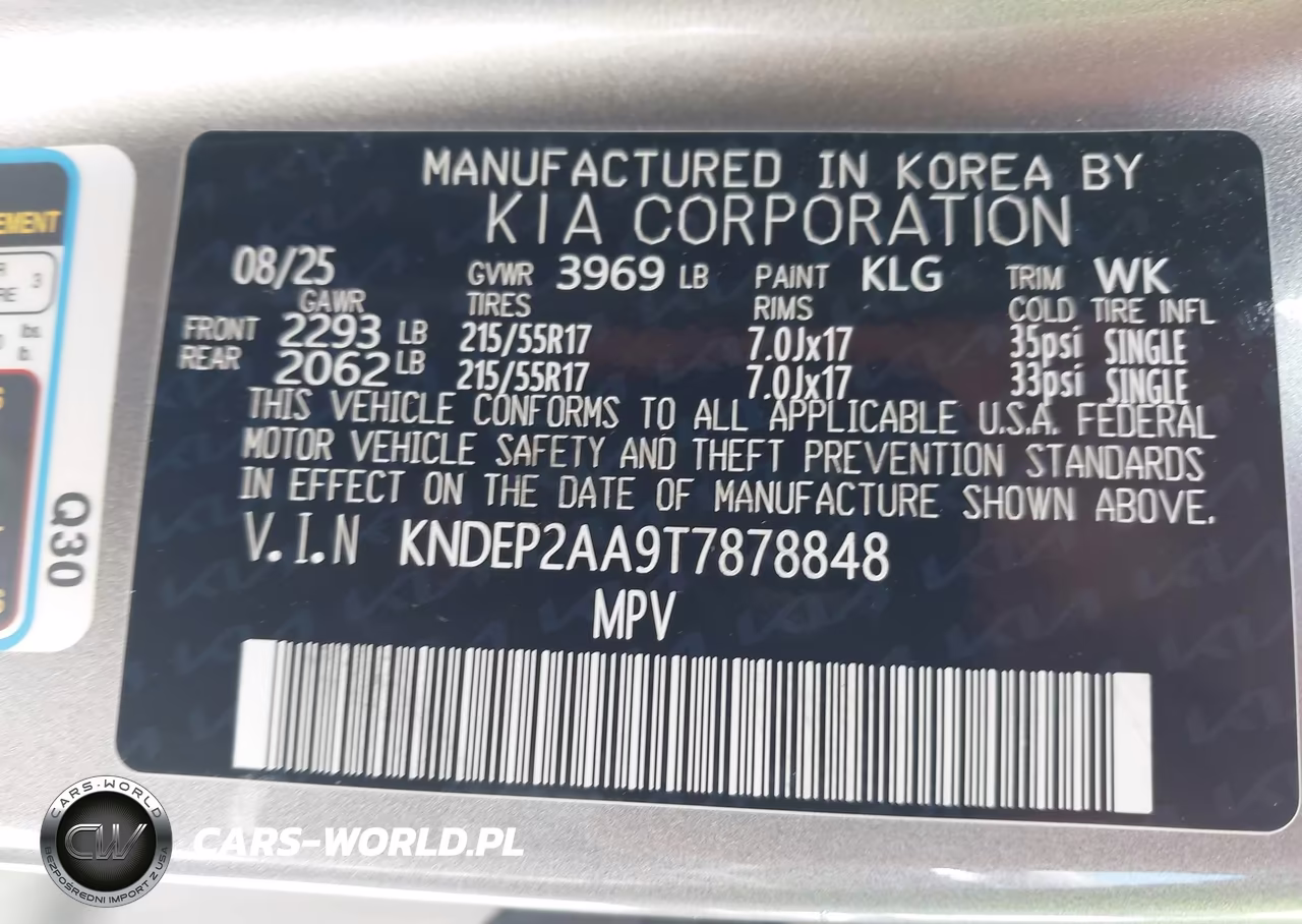 2026 Kia Seltos Lx VIN:KNDEP2AA9T7878848 - 9
