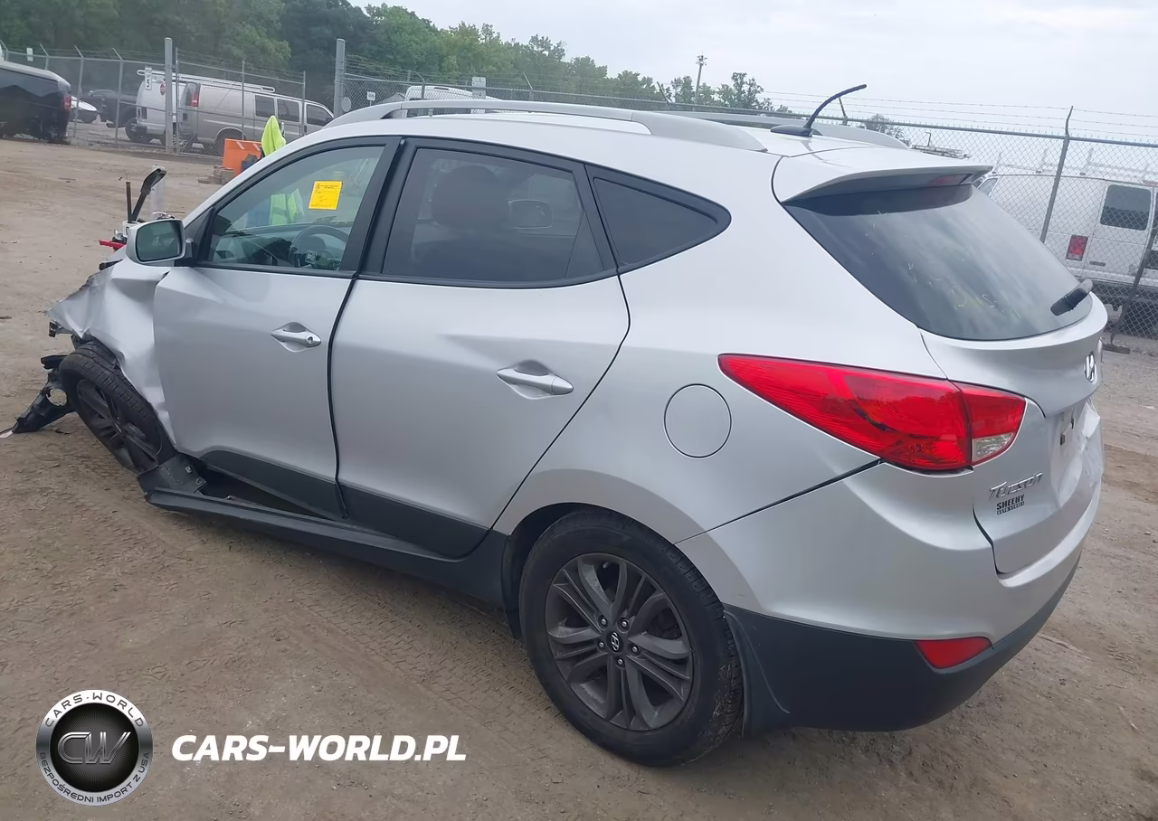 2014 Hyundai Tucson Se VIN:KM8JU3AG6EU872961 - 3