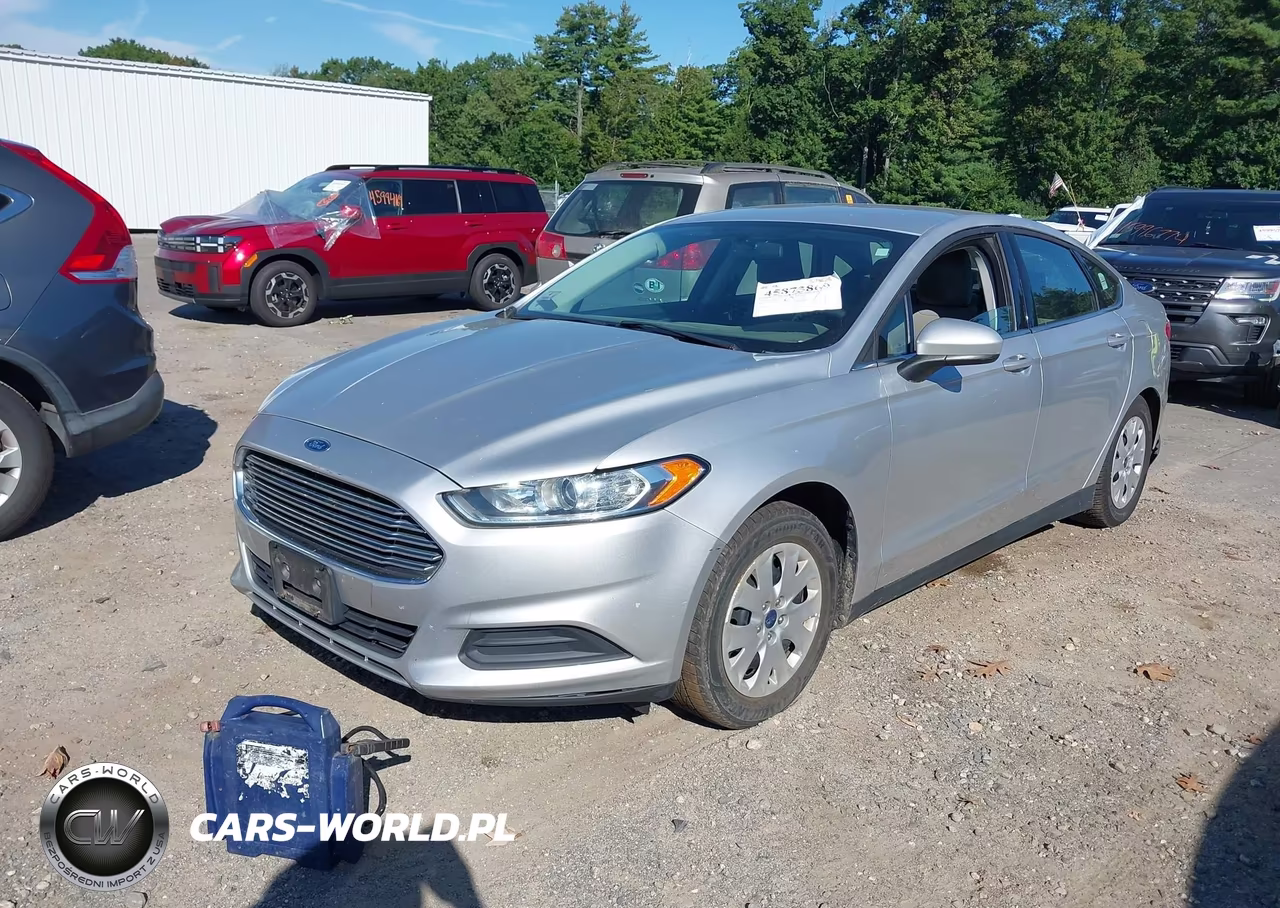 2014 Ford Fusion S VIN:1FA6P0G76E5358860 - 2