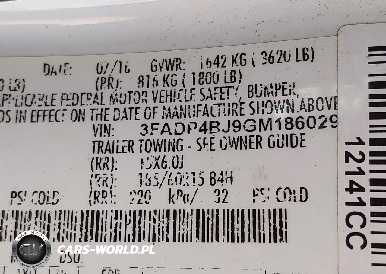 2016 Ford Fiesta Se VIN:3FADP4BJ9GM186029 - 9