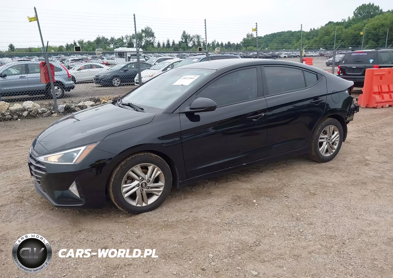 2019 Hyundai Elantra Sel VIN:5NPD84LF1KH418784 - 2