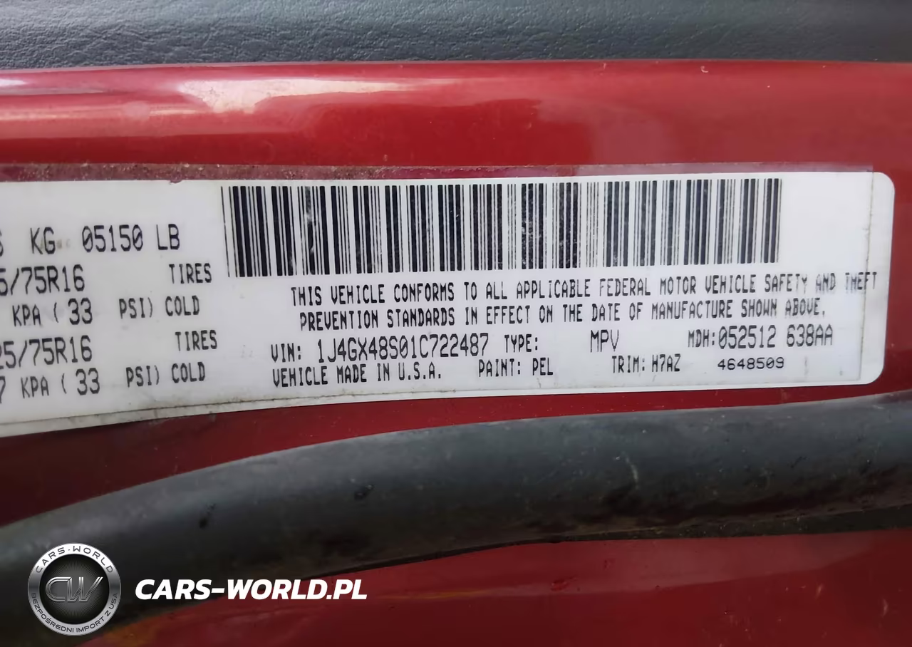 2001 Jeep Grand Cherokee Laredo VIN:1J4GX48S01C722487 - 9