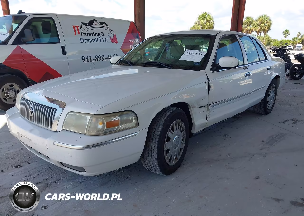 2008 Mercury Grand Marquis Gs VIN:2MEFM74V78X644054 - 2