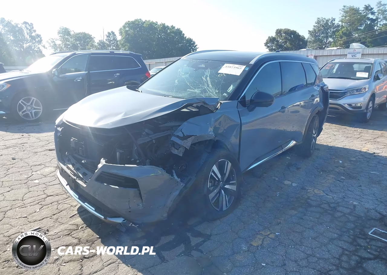 2021 Nissan Rogue Platinum Fwd VIN:JN8AT3DC9MW100199 - 2