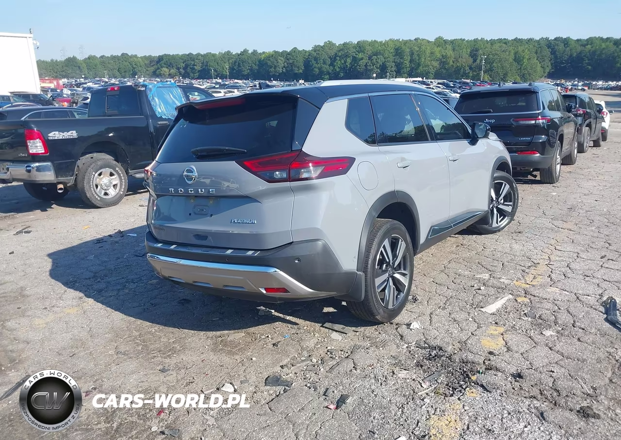 2021 Nissan Rogue Platinum Fwd VIN:JN8AT3DC9MW100199 - 4