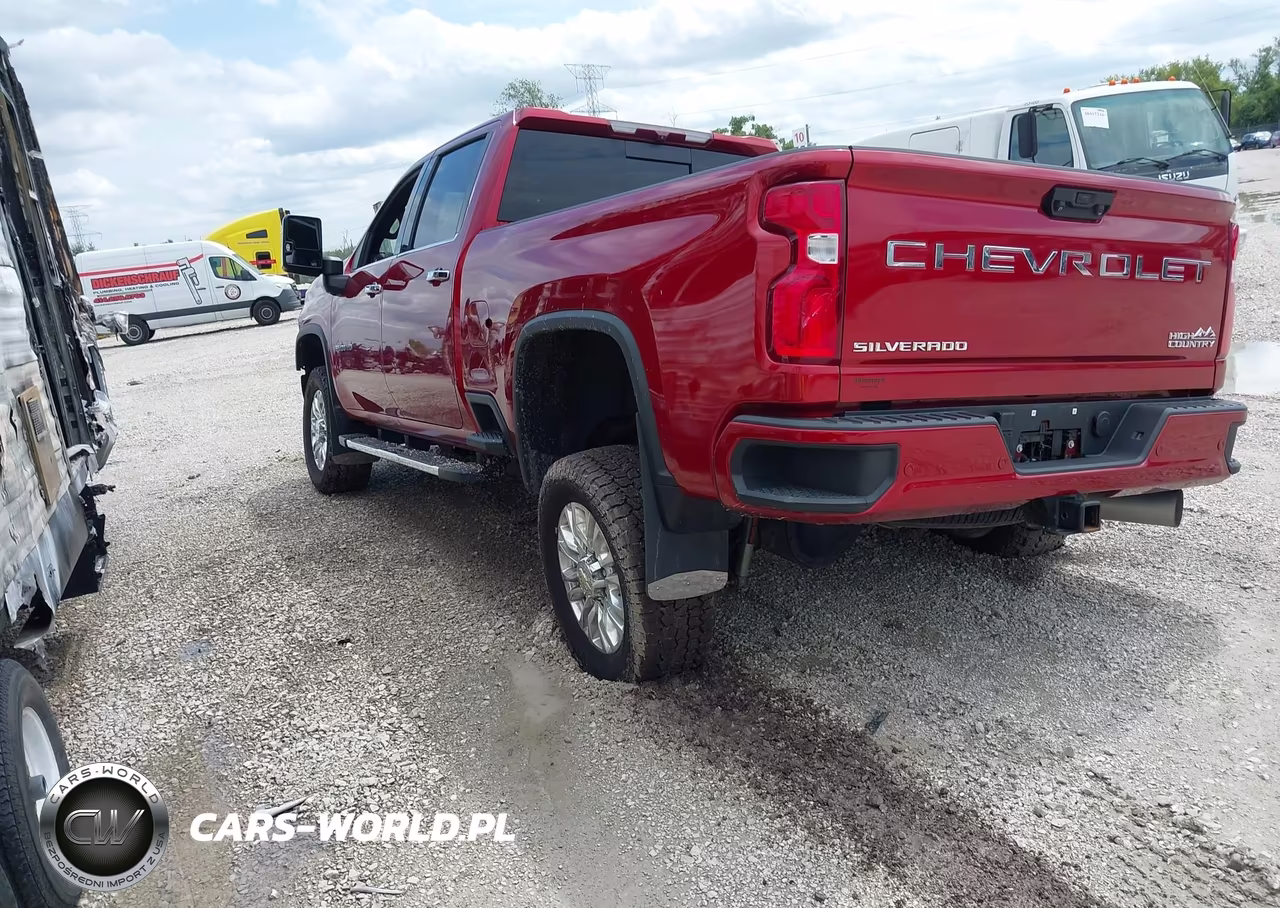 2022 Chevrolet Silverado 3500Hd 4Wd Standard Bed High Country VIN:1GC4YVEY5NF240641 - 3