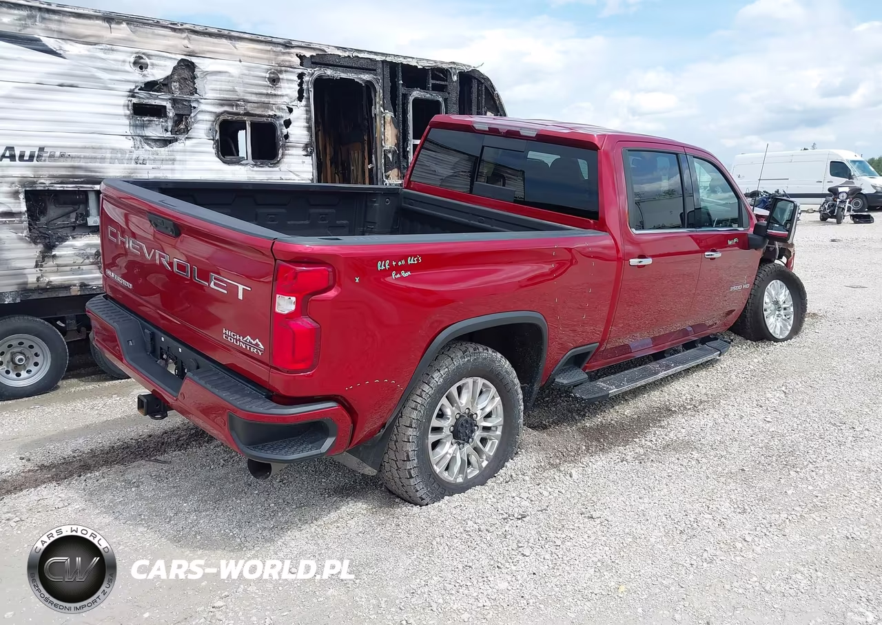 2022 Chevrolet Silverado 3500Hd 4Wd Standard Bed High Country VIN:1GC4YVEY5NF240641 - 4