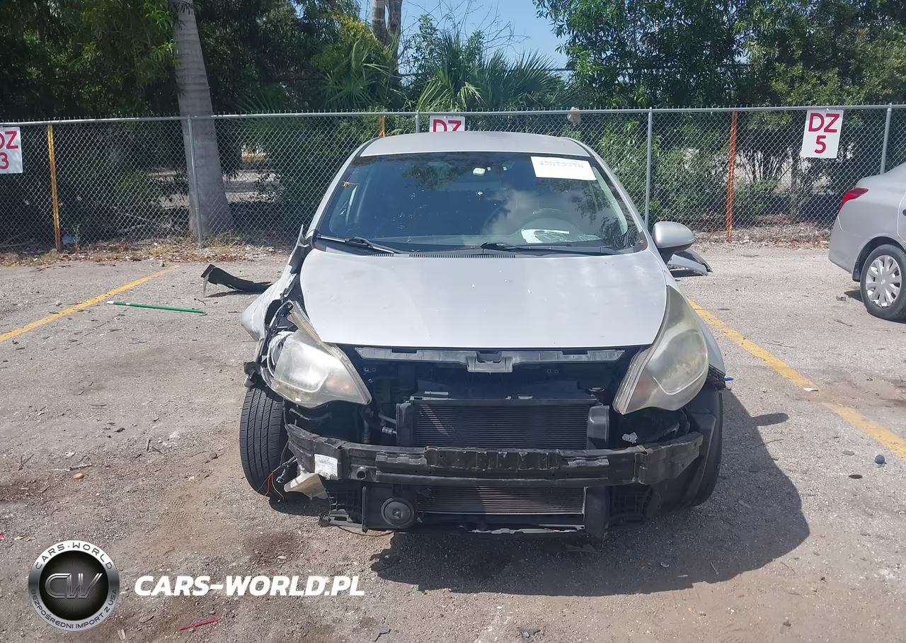2013 Kia Rio Lx VIN:KNADM4A34D6300002 - 12