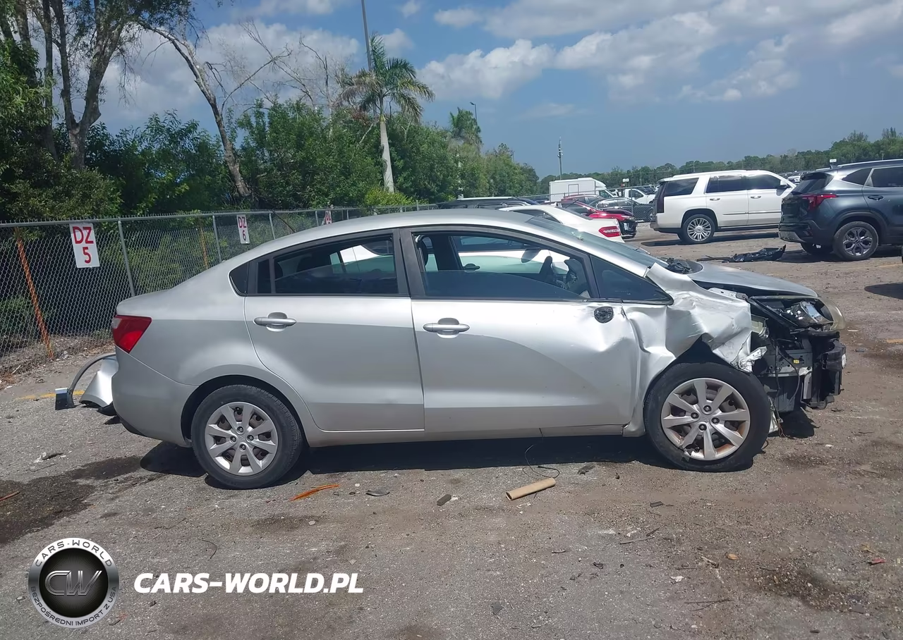 2013 Kia Rio Lx VIN:KNADM4A34D6300002 - 13