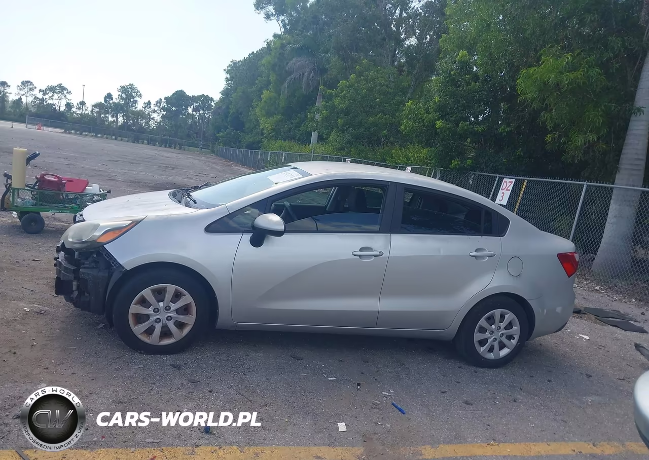 2013 Kia Rio Lx VIN:KNADM4A34D6300002 - 14