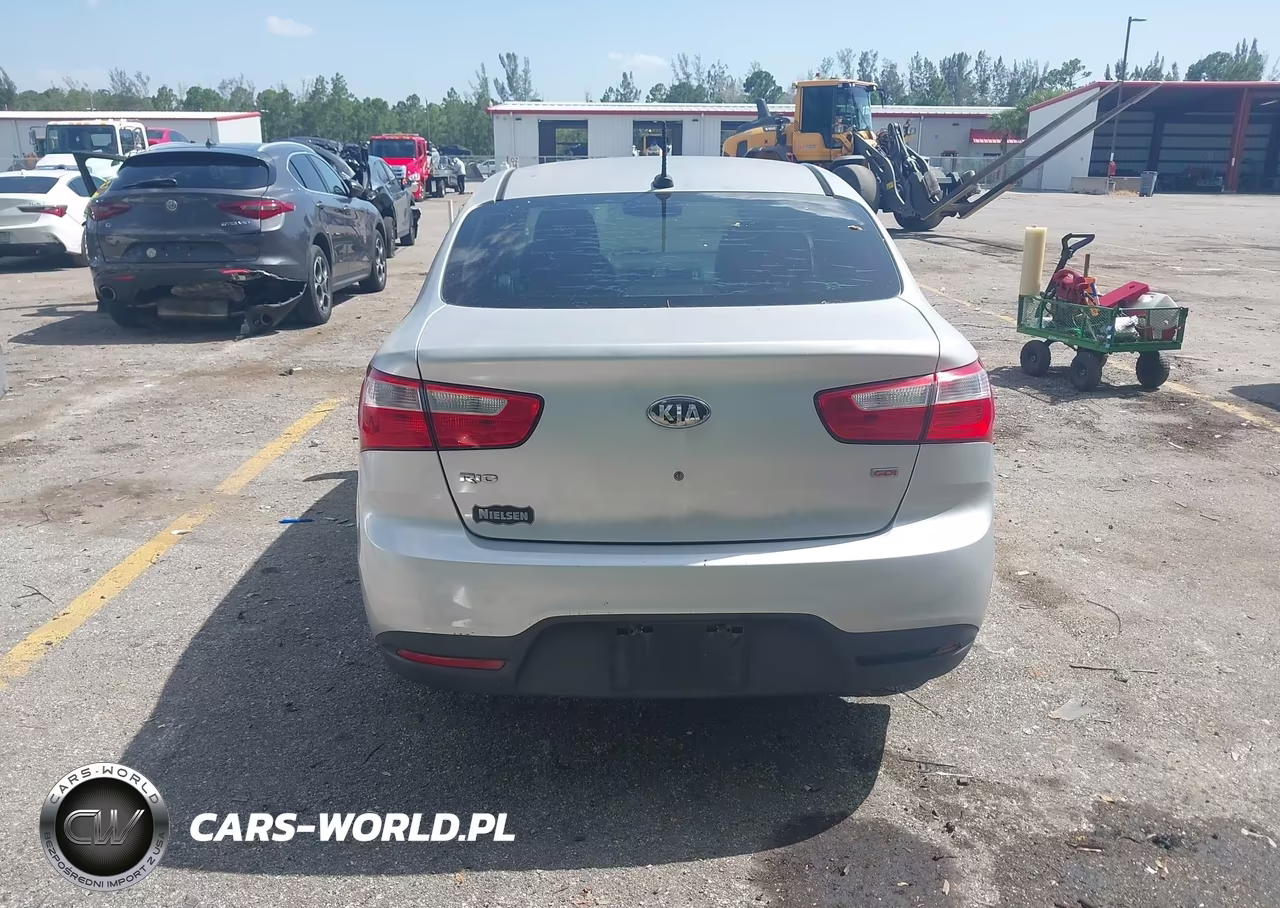 2013 Kia Rio Lx VIN:KNADM4A34D6300002 - 16