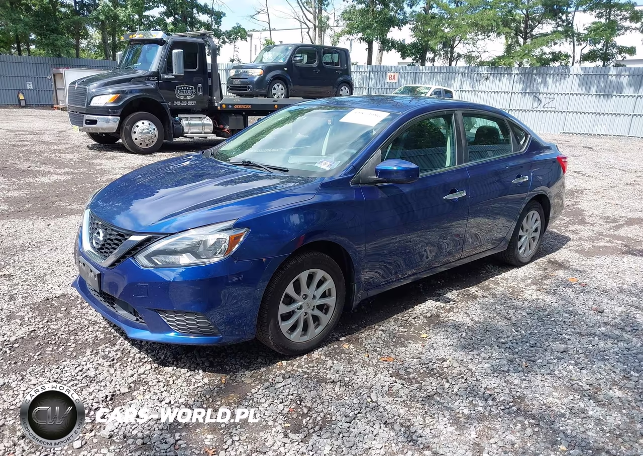2019 Nissan Sentra Sv VIN:3N1AB7AP5KY407956 - 2