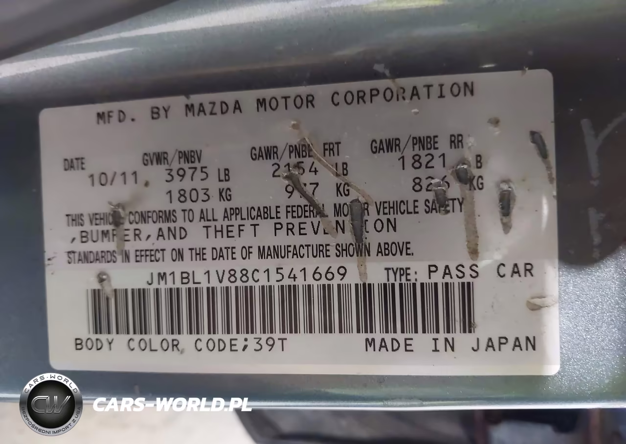 2012 Mazda Mazda3 I Touring VIN:JM1BL1V88C1541669 - 9