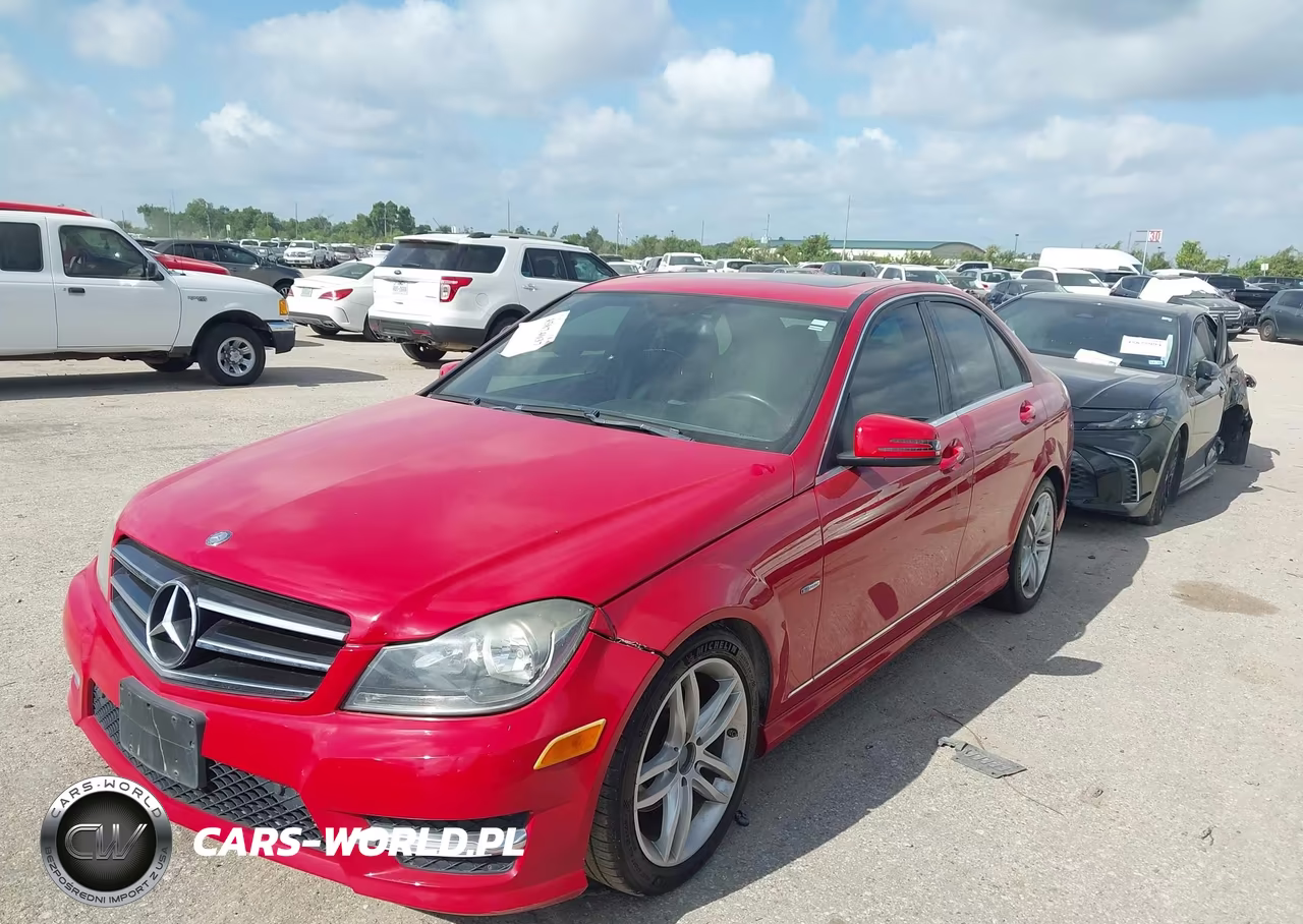 2012 Mercedes-Benz C 250 Sport VIN:WDDGF4HB3CA648141 - 2