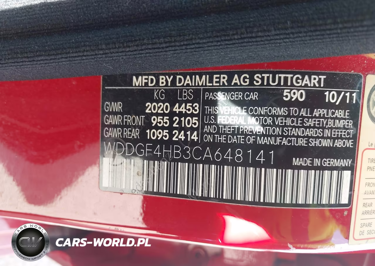 2012 Mercedes-Benz C 250 Sport VIN:WDDGF4HB3CA648141 - 9