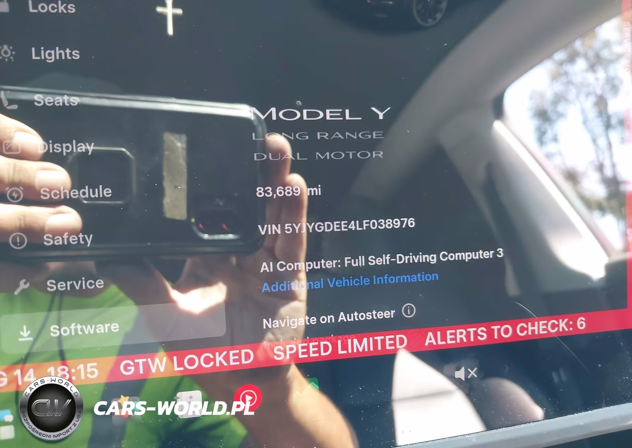 2020 Tesla Model Y Long Range Dual Motor All-Wheel Drive VIN:5YJYGDEE4LF038976 - 7