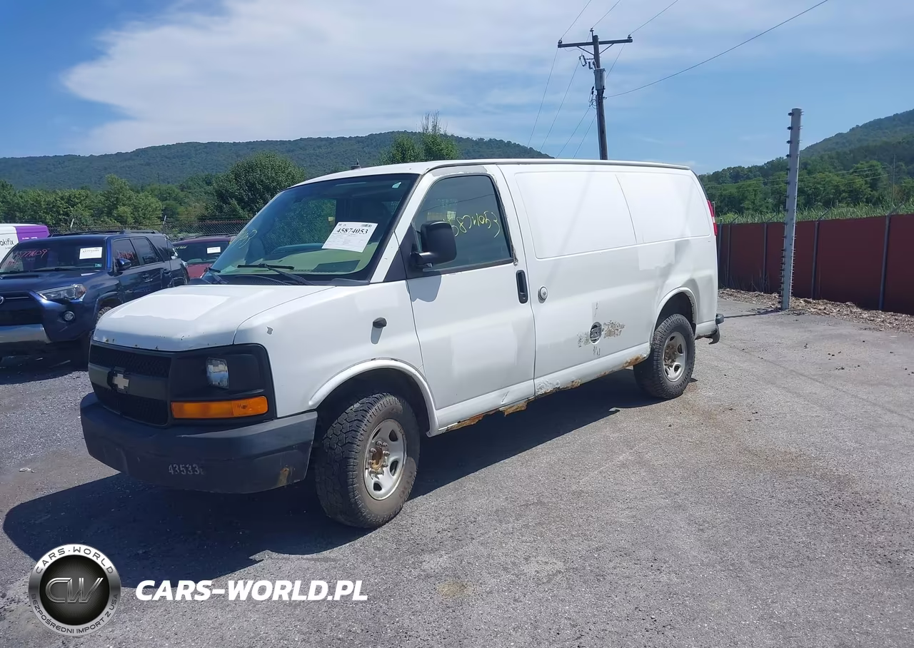 2011 Chevrolet Express 2500 VIN:1GCWGFCA5B1181624 - 2