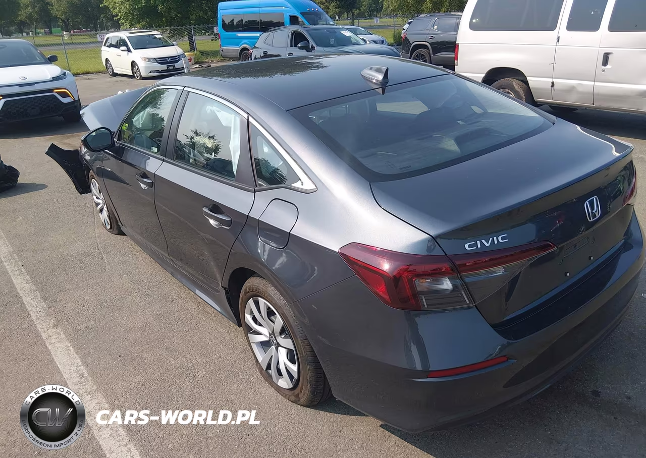 2026 Honda Civic Lx VIN:2HGFE2F23TH572732 - 3