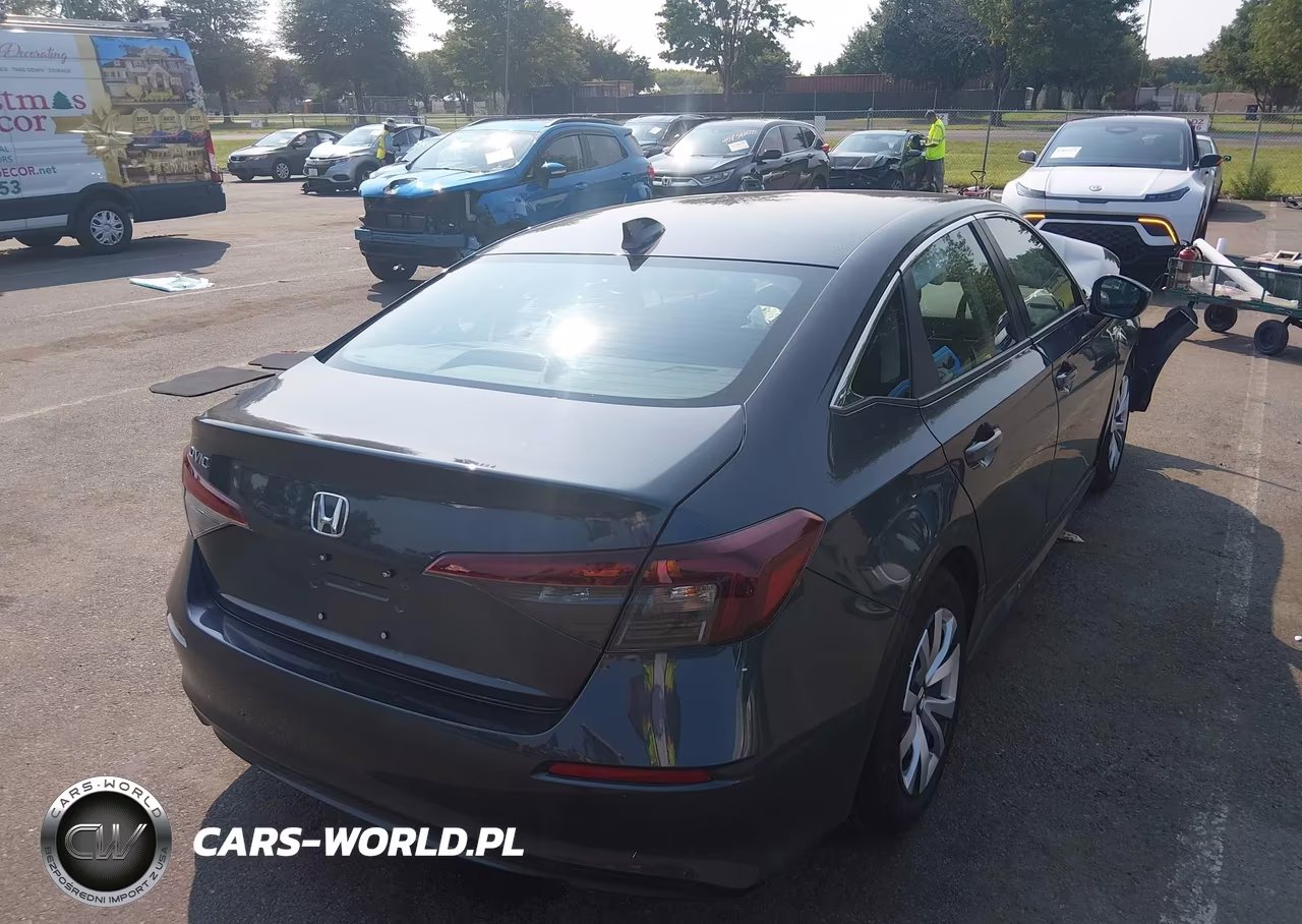 2026 Honda Civic Lx VIN:2HGFE2F23TH572732 - 4