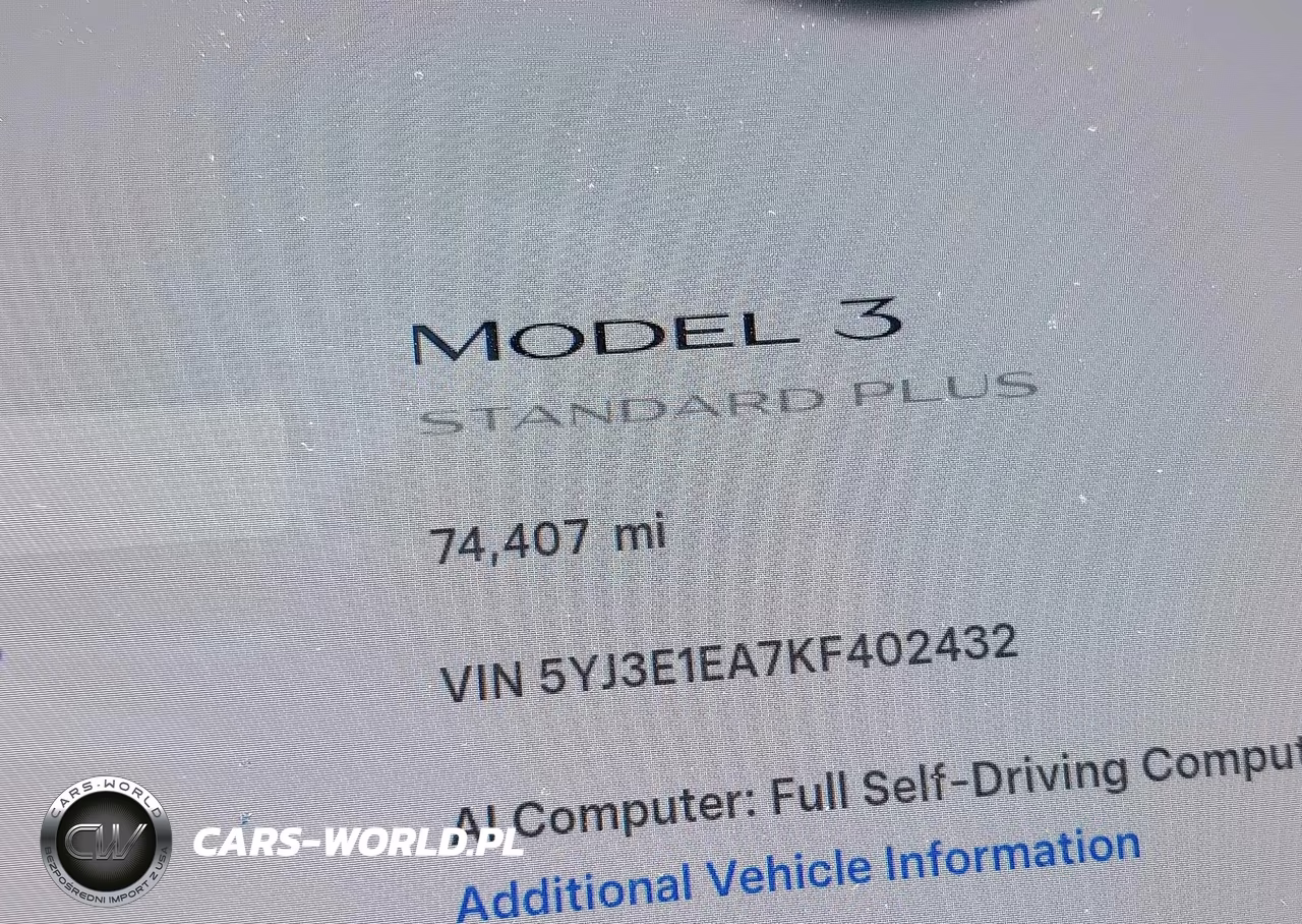 2019 Tesla Model 3 Long Range-Mid Range-Standard Range-Standard Range Plus VIN:5YJ3E1EA7KF402432 - 16