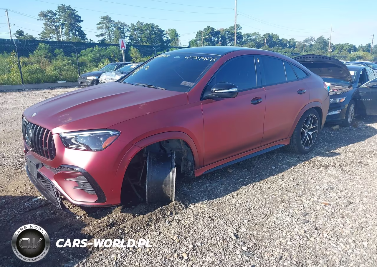 2026 Mercedes-Benz Amg Gle 53 Coupe 4Matic+ VIN:4JGFD6BB5TB578003 - 2
