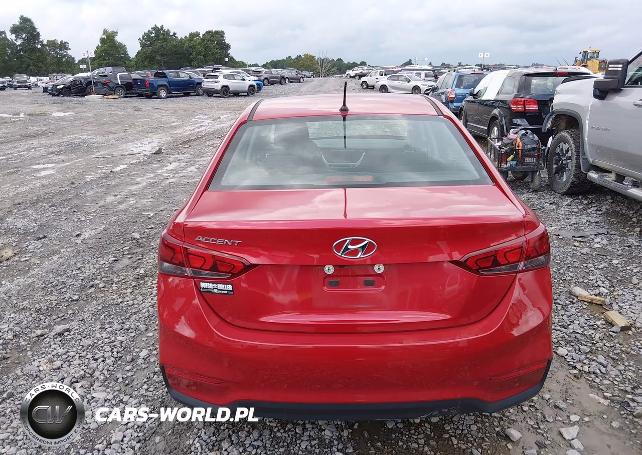 2022 Hyundai Accent Se VIN:3KPC24A68NE166704 - 17