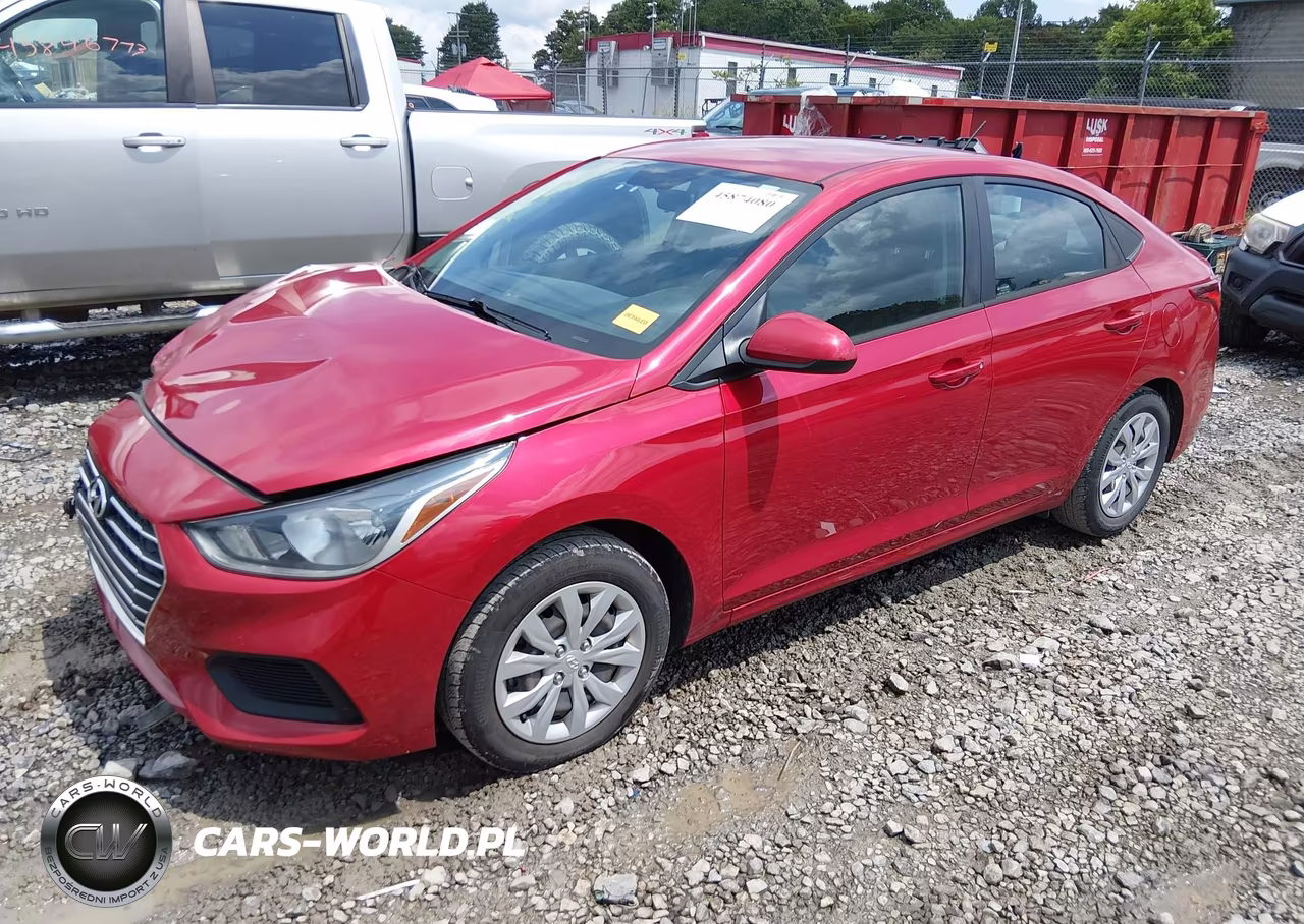 2022 Hyundai Accent Se VIN:3KPC24A68NE166704 - 2